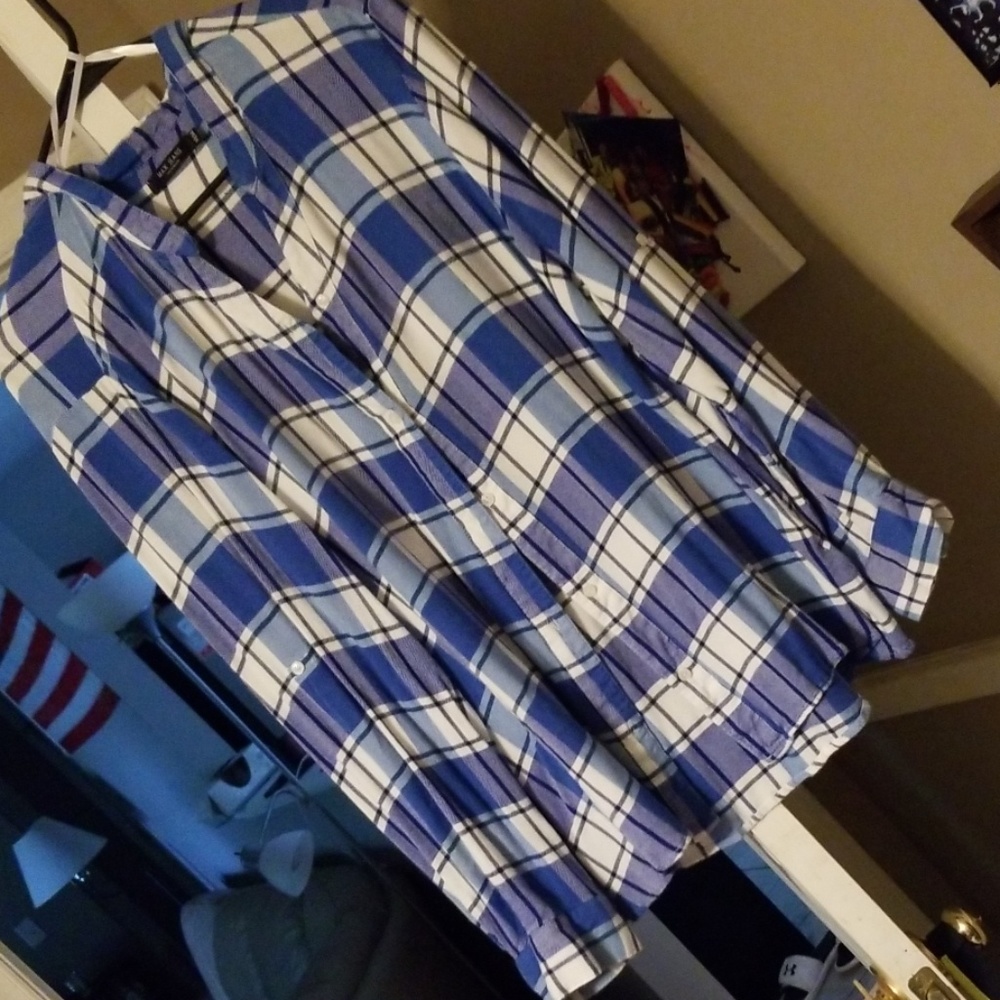 Plaid tunic